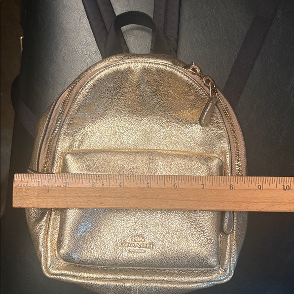 Coach Gold Backpack - Picture 7 of 7